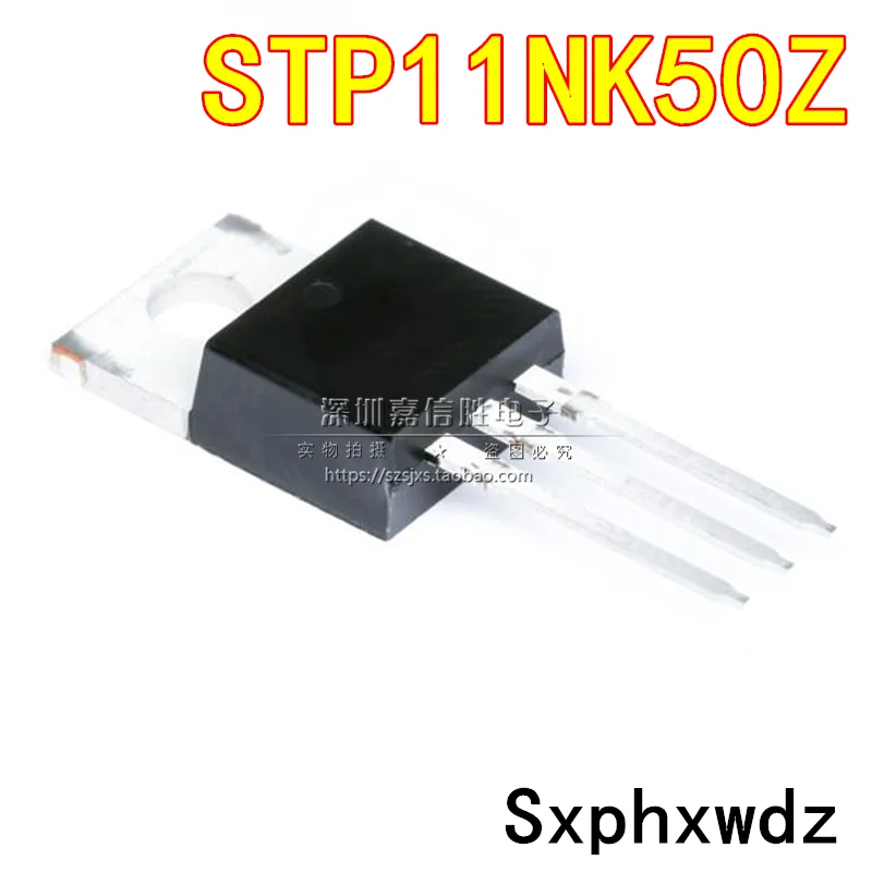 

10PCS P11NK50Z STP11NK50Z 10A 500V TO-220 new original Power MOSFET transistor