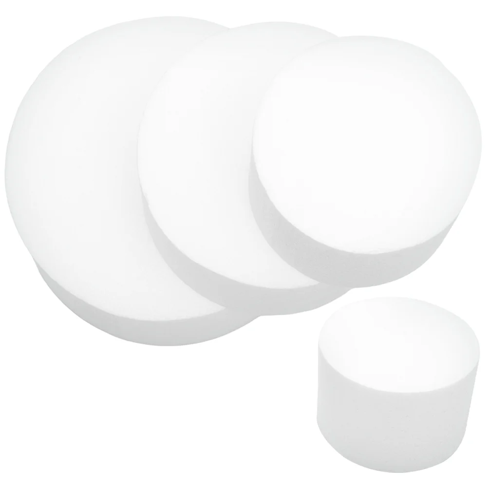 

Foam Cake Dummy Set Tier Decorating Faux Sizes Wedding Cakes Polystyrene Practicing Display