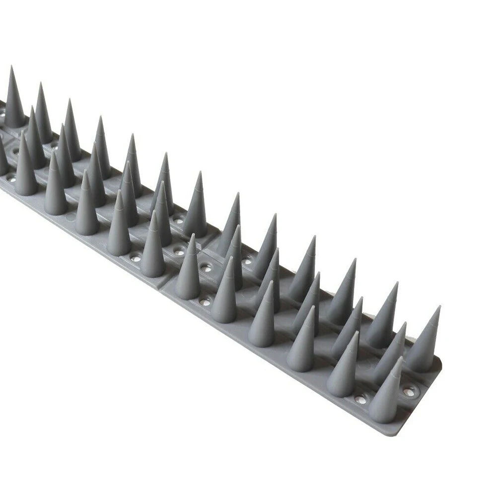 

Fence Pegs Spike Defender Plastic Anti-climbing Nails Bird Thorn Fence Pegs Spike Defender Roof Shed Edge Fence