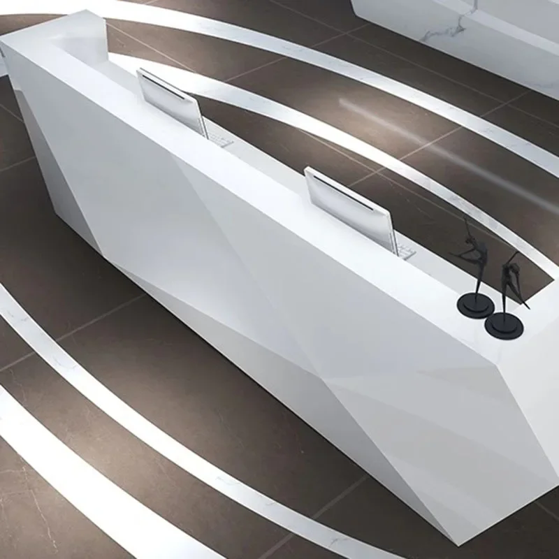 Restaurant Front Desk Table Shop Counter Help Hairdressing Reception Furniture Bank Minimalist Bakery Modern Beauty Salon Bar