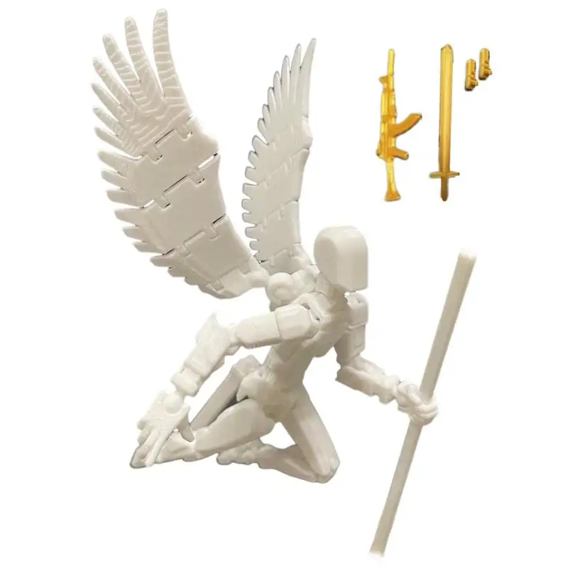 

Экшн-фигурки, 3D печать, многосоставная Мобильная Коллекционная модель робота для коллекционирования