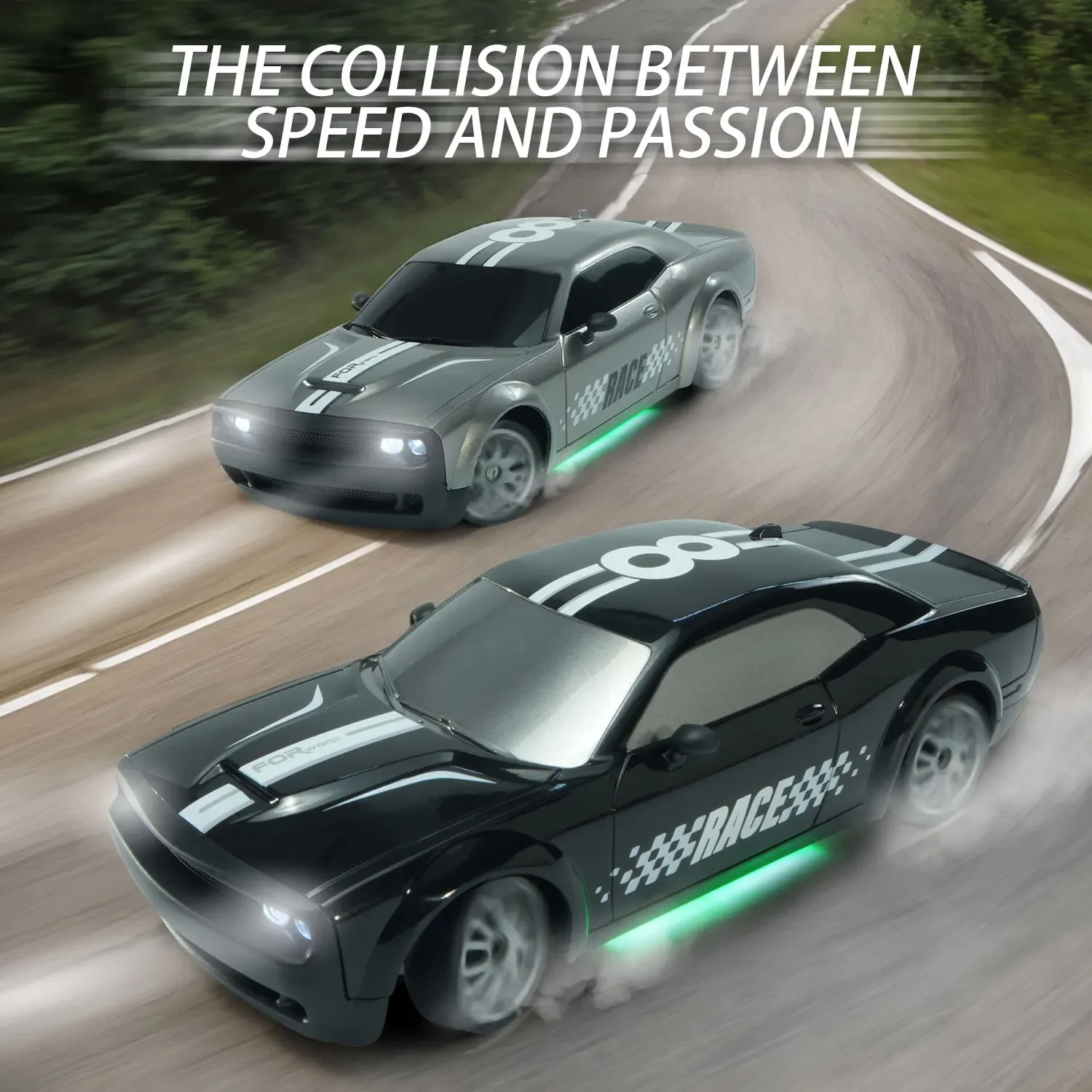 1/20 Rc Racing Car4X4 High Speed Rc Cars 20Km/h Remote Control 4Wd Sports Car Drift Auto Electric Vehicle Toys for Boys Kid Gift 4