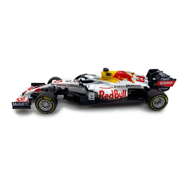 Bburago Scale 1:43 Season 2021 F1 Car Model Replica Mercedes Ferrari Red Bull Racing RB16B SF21 W12E Diecast Collectible Toy 2