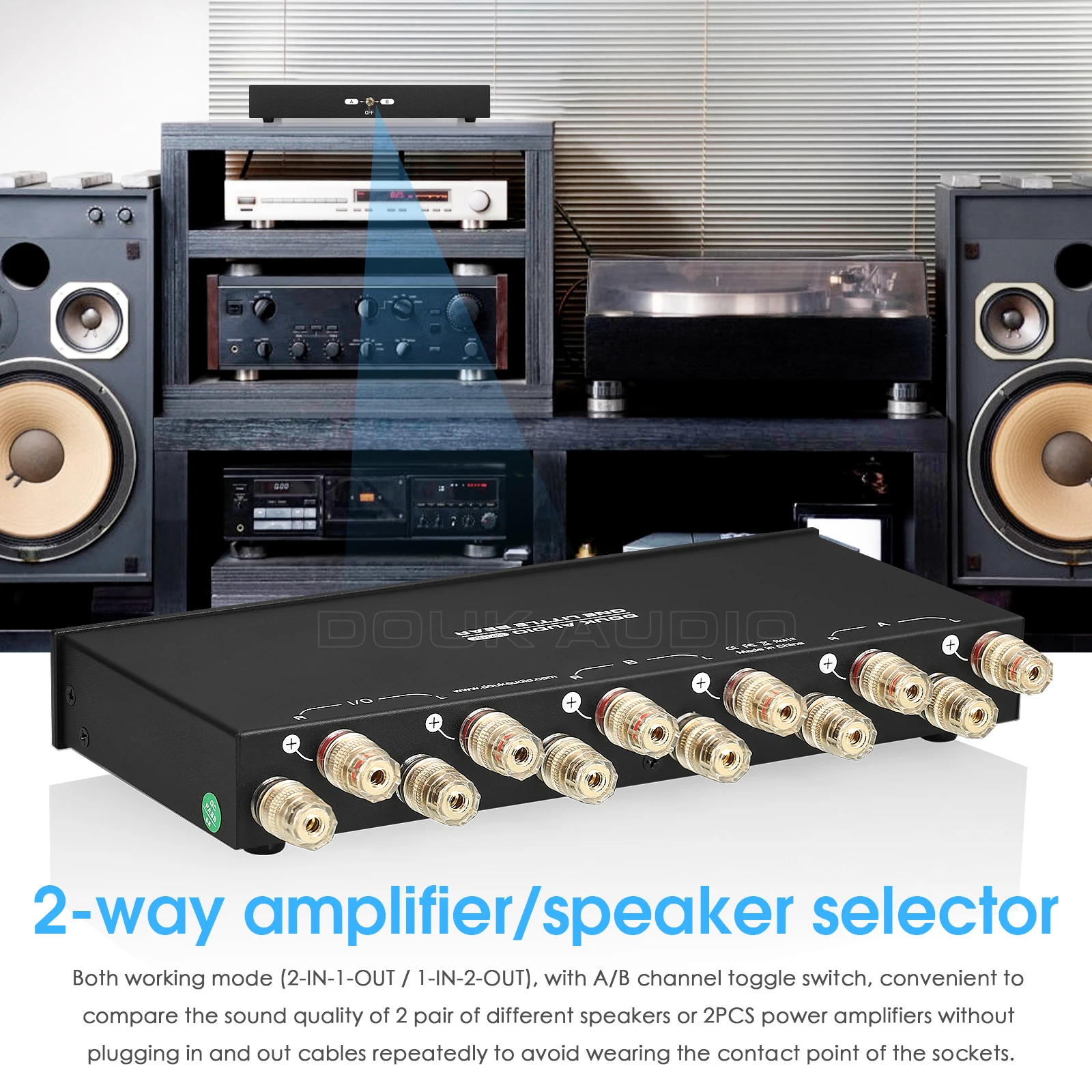 seletor passivo, display LED, remoto