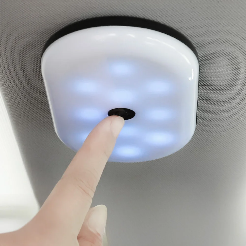 OSALADI Lampada Da Lettura Per Sedile Posteriore Auto Con Luce Adesiva Illuminazione A Led Adatta Per Il Vano Bagagli Dellauto