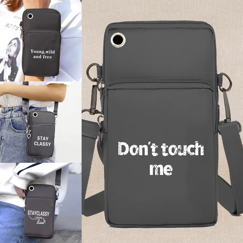 

Women Mobile Phone Bag Arm Pack Shoulder Bags Apple/Huawei/Samsung Universal Cell Phone Packet Walls Series Wallets Organizer