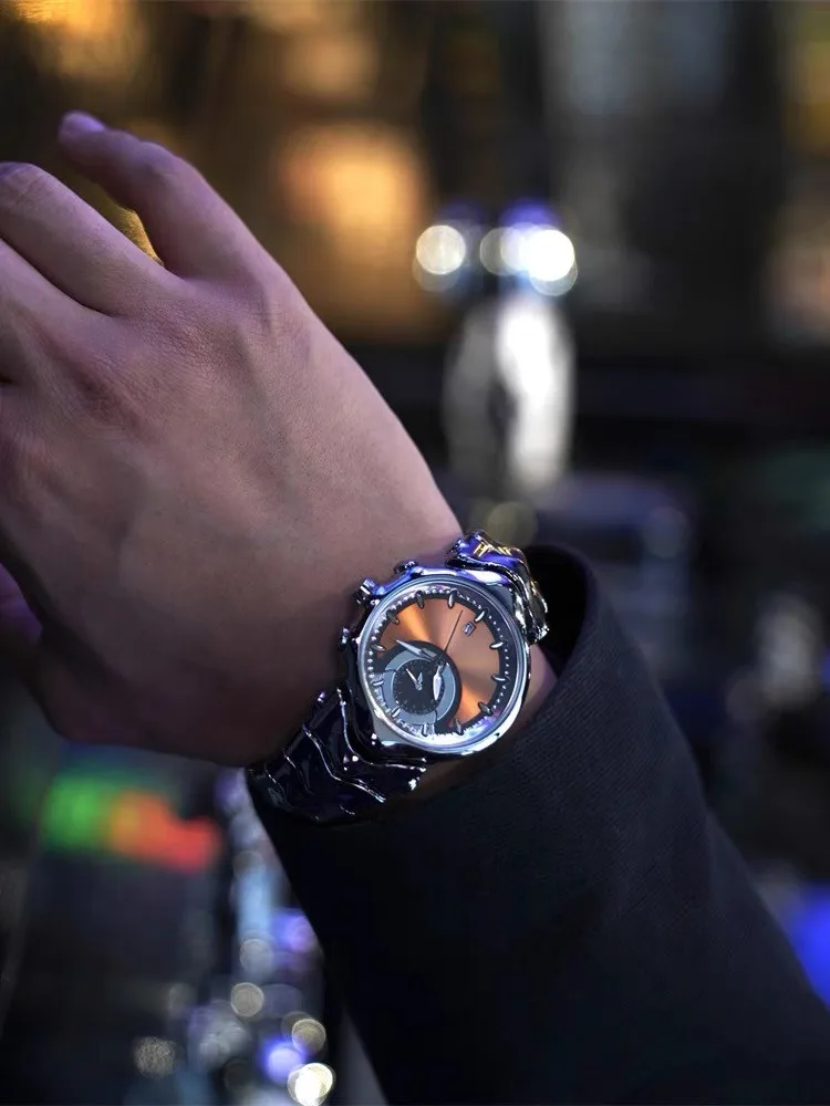 

Мужские часы 2023, новые продукты, кварцевые часы в стиле Y2k, лимитированный выпуск, модные трендовые товары высокого класса