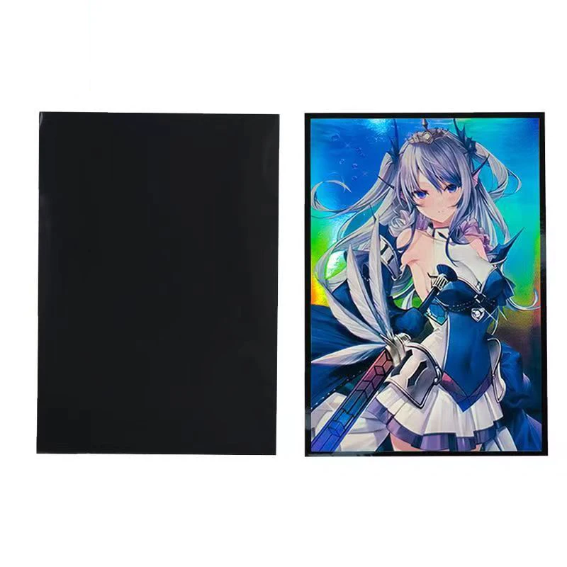 63 × 90ミリメートル50ピース/ロットホログラフィックスリーブ遊戯王