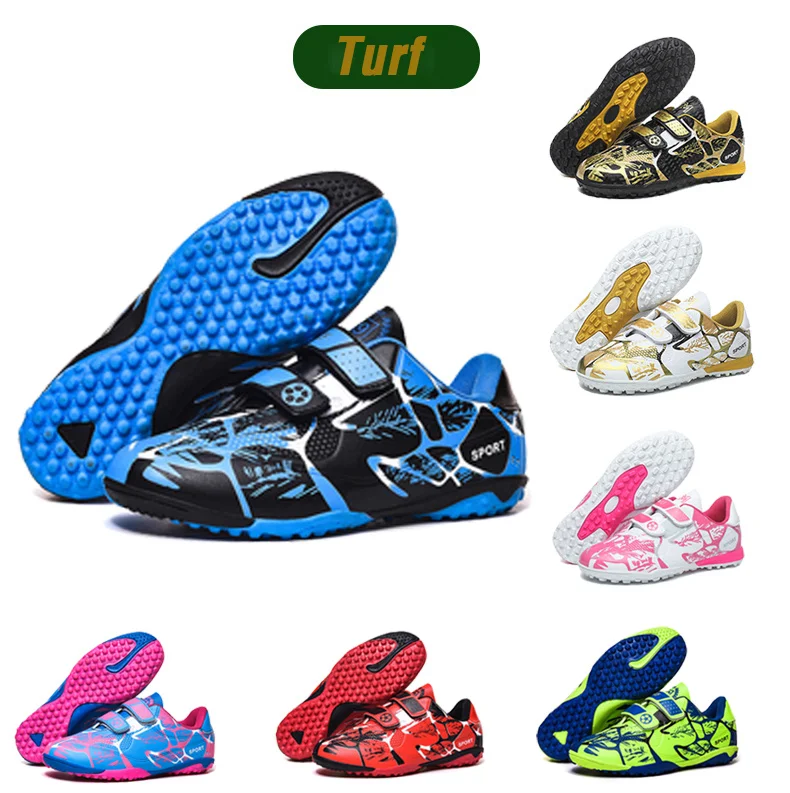 Description Picture 6 of itemKids Soccer Shoes FG/TF School Football Boots Boys Girls Cleats Grass Sneakers Child Outdoor Athletic Training Sports Footwear