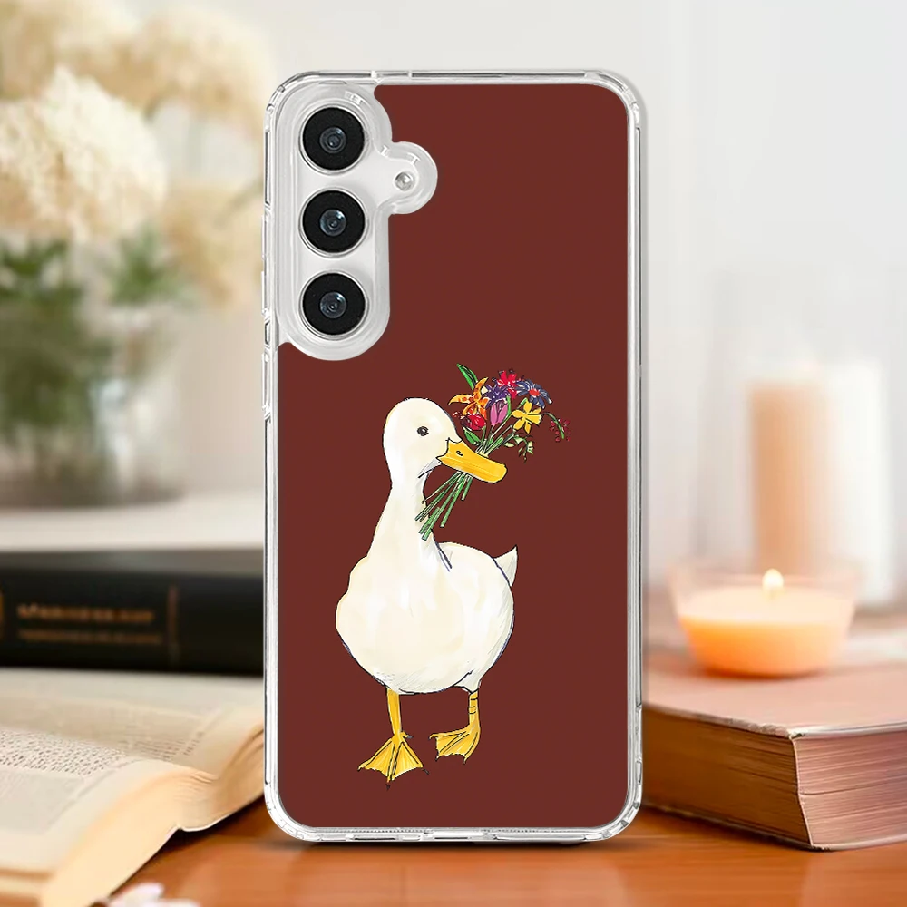 Cute Goose Magnetic Phone Case - Stylish Protective Cover with 5G Compatibility
