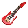 1:12 Miniature Guitar Mini Musical Instrument Dollhouse Furniture Model Decora 4