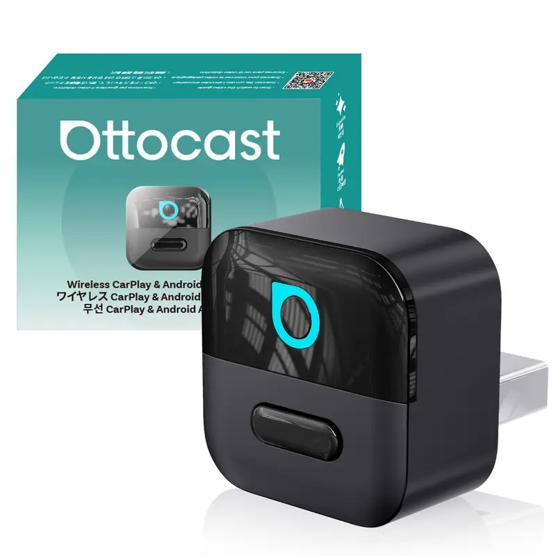 OTTOCAST Mini Pico 2in1 Wireless CarPlay Wireless Android Auto Adapter Wifi 6.0 Plug and Play Dongle for 98% of the Cars - Image 7