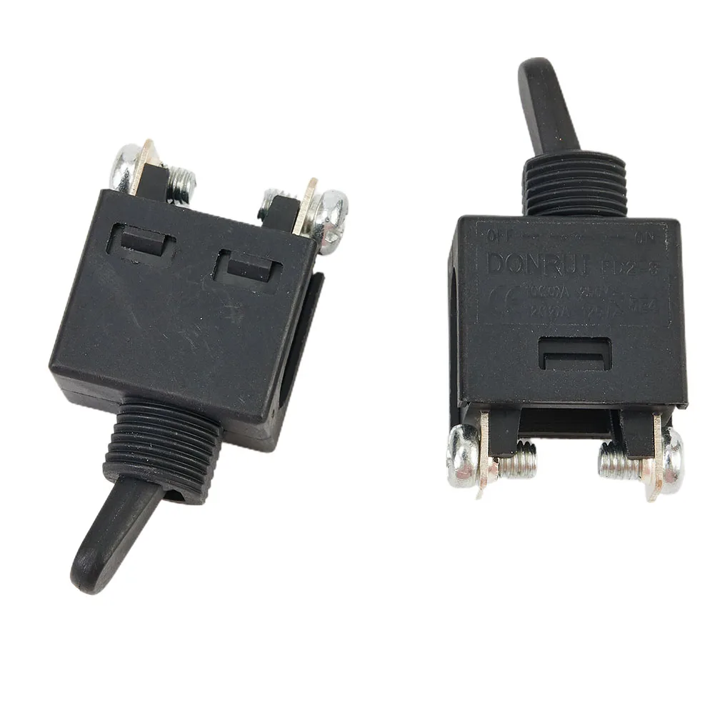 2pcs Push Button Switch For Angle Grinder Polisher Power Tool Accessories Replacement Switch For Angle Grinder 2pcs 1 pair carbon brushes for bosch gbh5400 gbh5 38 x gsh38 gbh5 40d a69 copper wire for electric hammer drill angle grinder