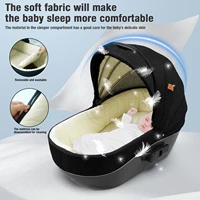 3 en 1 bébé poussette compacte bébé poussette 3 pièces pour nouveau-né bébé siège auto poussette pliable bébé poussette luxe bébé voitures 4