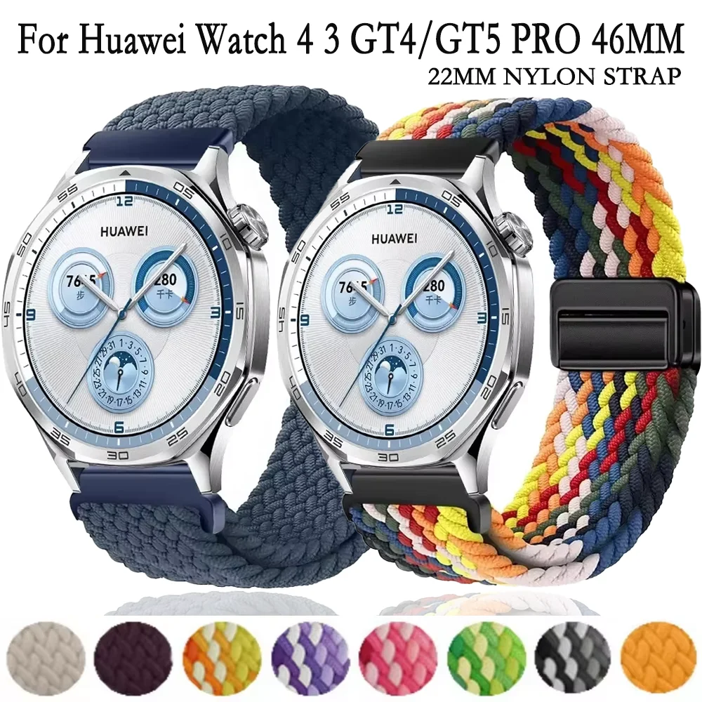 22mm Nylon Loop Strap Bracelet Wristband - Premium Correa Accessories