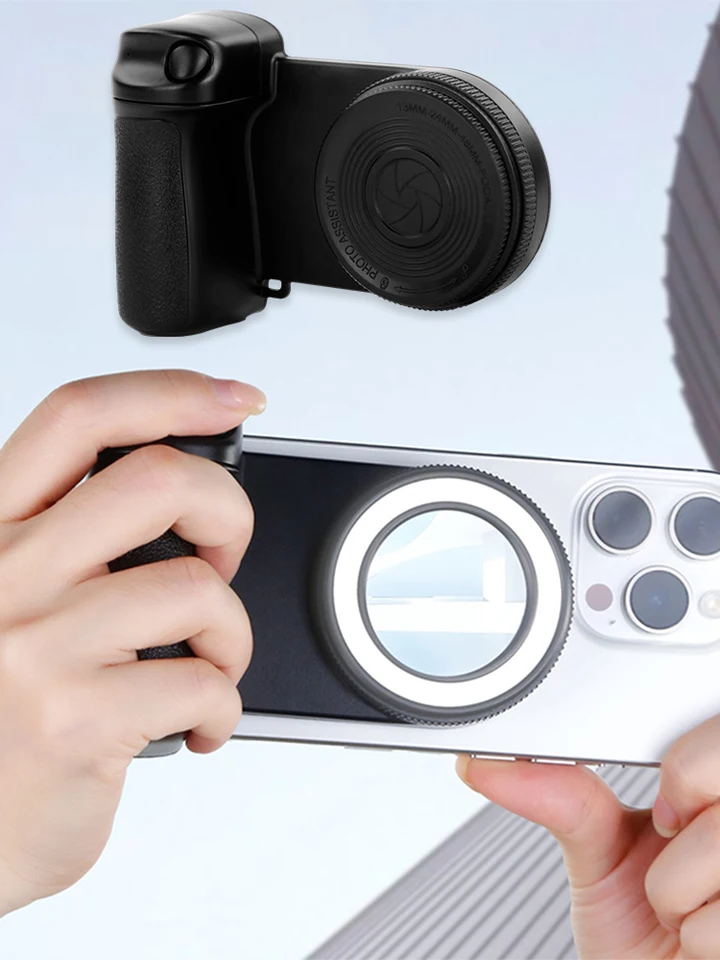 MagSafe Bluetooth Selfie Camera Handle Stabilizer