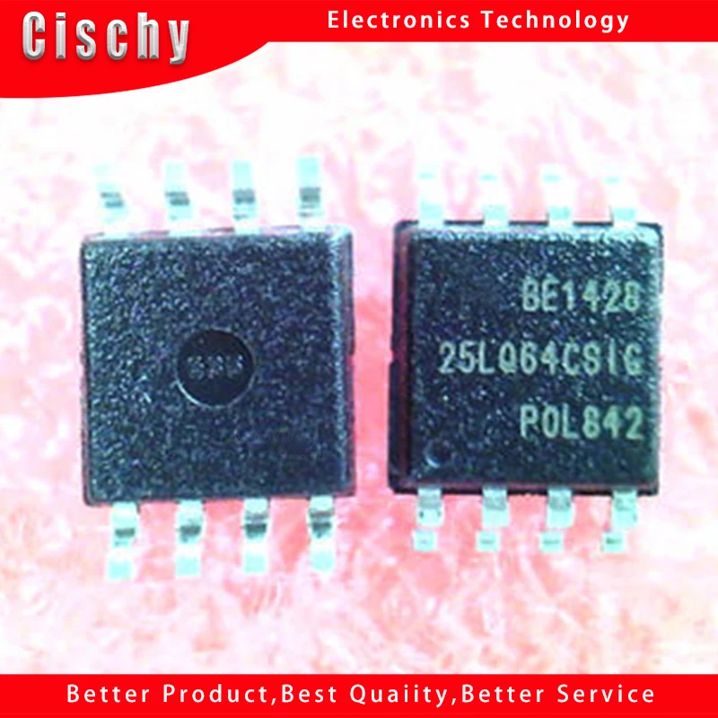 5pcs Gd25lq64csig 25lq64csig Gd25lq64 25lq64 Gd25lq64c Sop-8 New ...