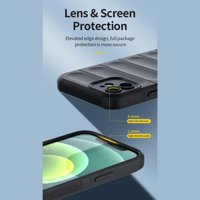 Silikon Darbeye Dayanıklı Darbe Adım Telefon Kılıfı Apple iPhone 15 14 13 12 11 Pro Max Plus Mat Kamera Koruma Yumuşak Tam_voghion.com