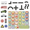 Baby Toys Flexible Road Track Car Stick Bath Toy Kids Bathroom Bathtub Soft EVA Paste Early Education DIY Sticker Puzzles Toys 1