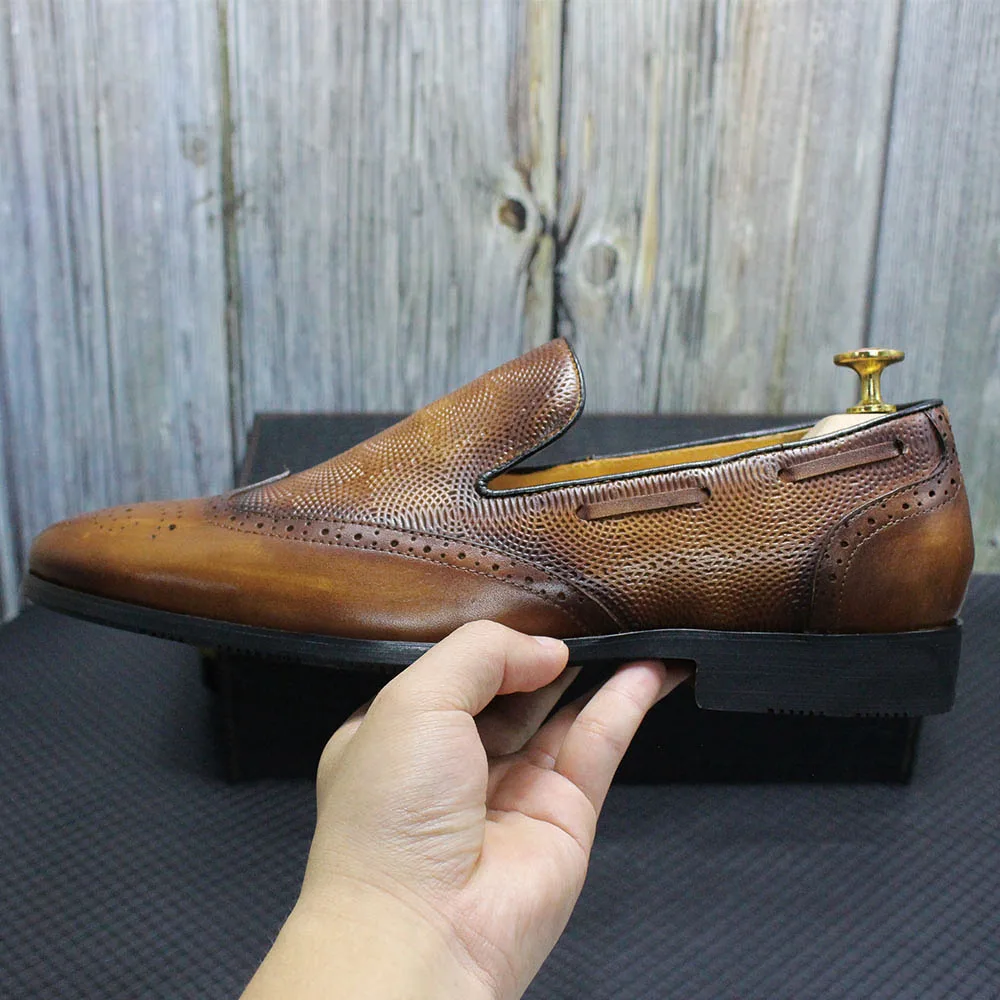 CuirFlex™ – Mocassins Hommes Cuir Élégant Confort Supérieur et Durable
