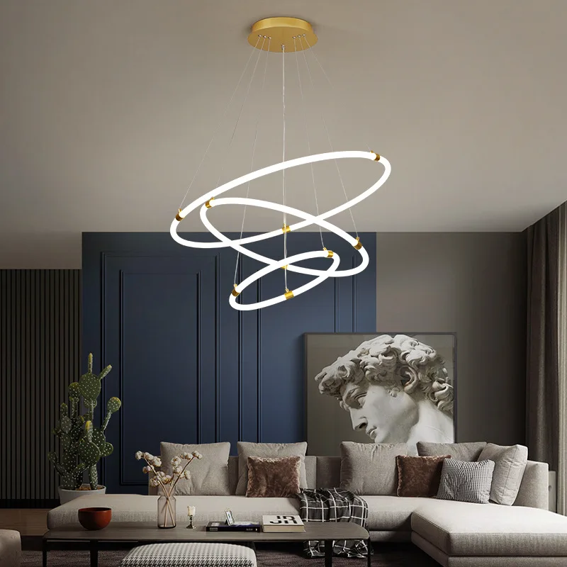 

Modern simple creative led chandelier living room bedroom dining table chandelier kitchen home decoration interior lighting
