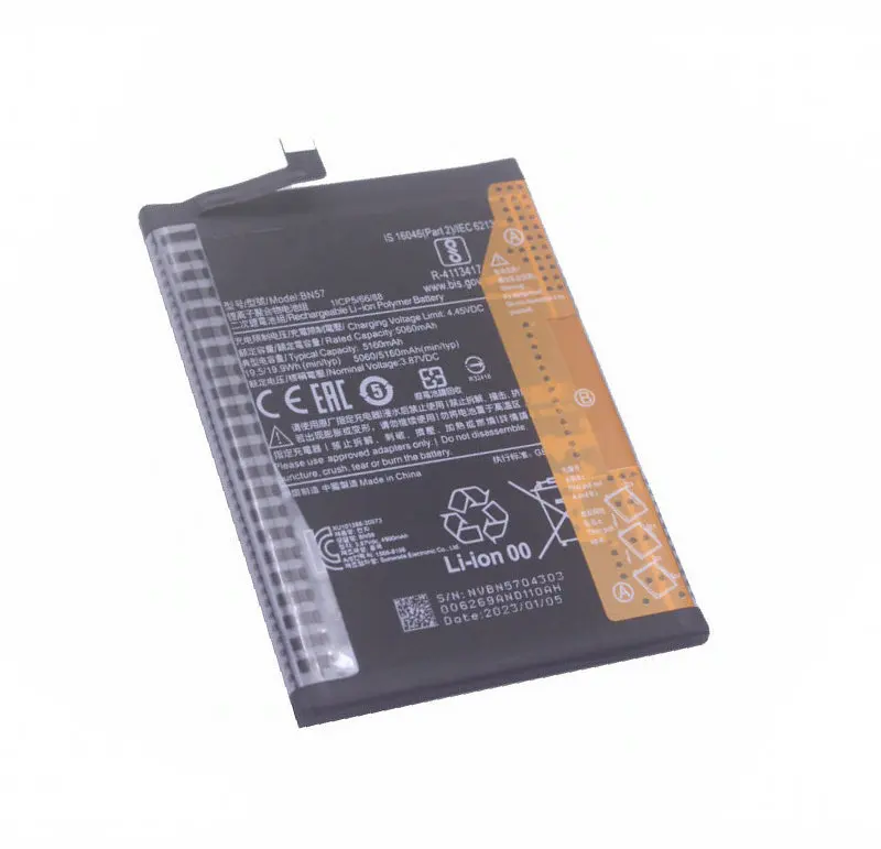 1x5160mAhBN57ReplacementBatteryForXiaomiPocophoneX3PocoX3Pro