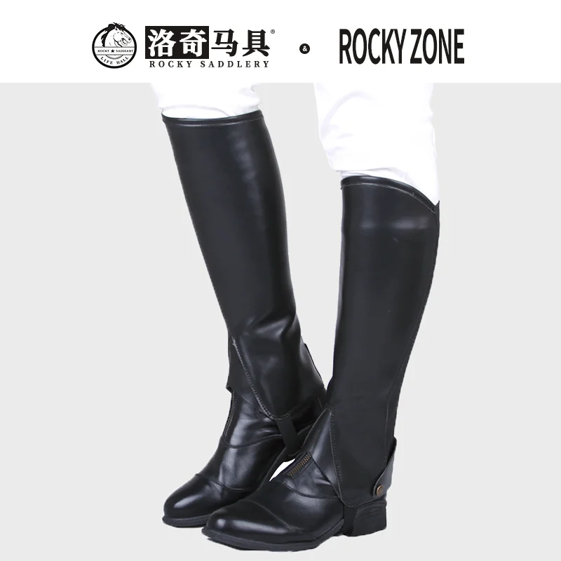 Microfiber Leg Warmers for Horse Riding, Knight's Equipment, Leg Warmers, Half Chaps, 8105003