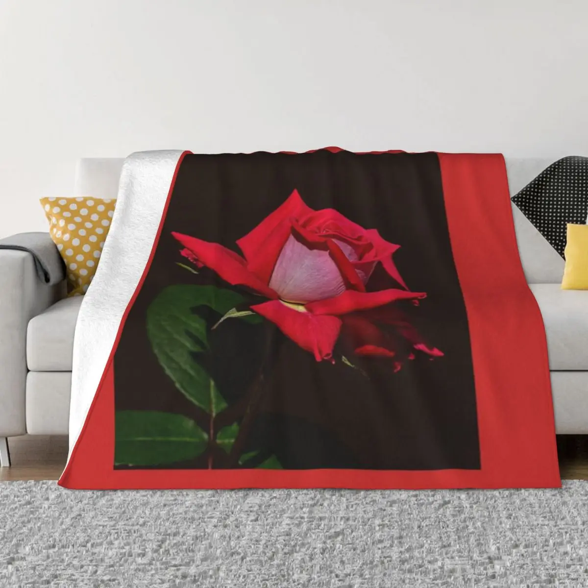 

The Rose Soft Micro Fleece Blanket Fashionable Comfortable Festival Gift Multi Styles