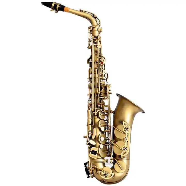 

Popular Bronze archaize Eb alto Saxophone OEM instrument