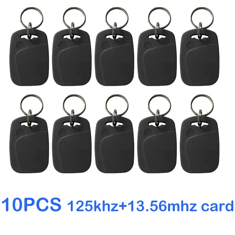 10pcs 2 In 1 Dual Chip Frequency RFID Keyfob 125KHZ thumbnail 6