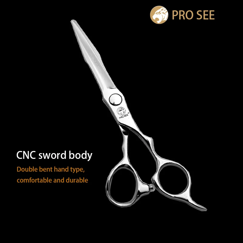 Description Picture 5 of itemProfessional Hair Scissors Cut Hair Cutting Salon Scissor Barber Thinning Shears Hairdressing Scissors Set