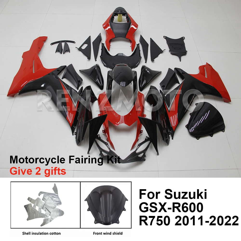 

Motorcycle Fairing Set Body Kit Plastic For Suzuki GSX-R600 R750 2011-2022 Accessories Injection Bodywork S0611-109a