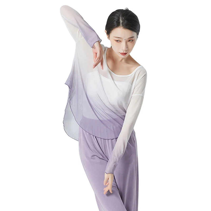 

Женские Балетные топы, танцевальная рубашка, одежда для бальных танцев, профессиональная одежда для балетных представлений