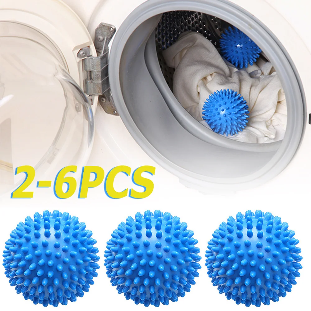 2pcs65cmLaundryBallPVCDryerBallsReusableCleanToolsLaundry