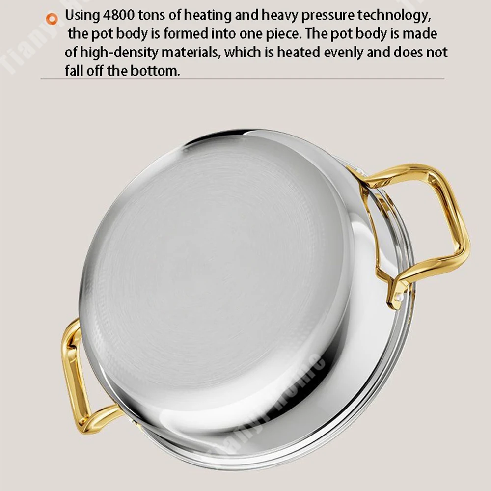 Stainless Steel Pan With Lid 2