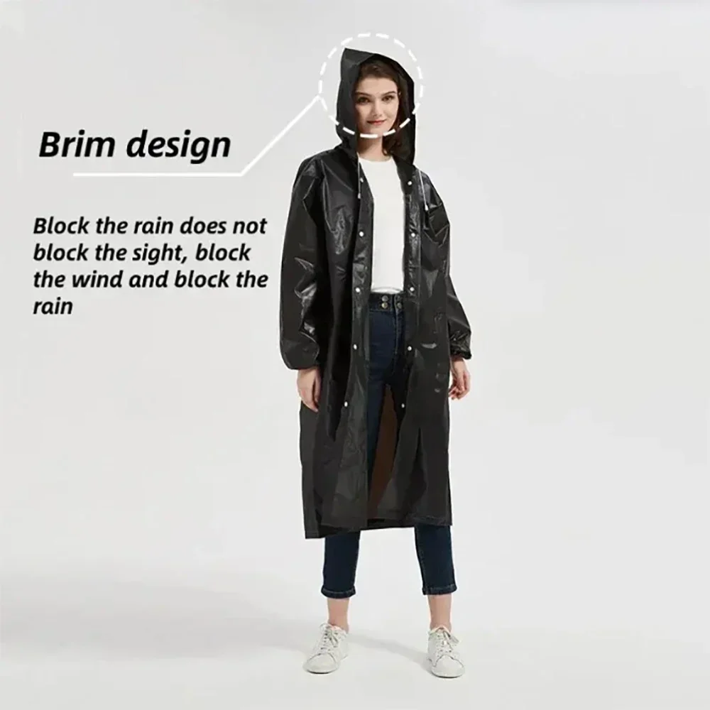 Disposable Portable EVA Unisex Raincoat for Adults Waterproof Rainwear Suit motorcycle raincoat rain poncho raincoat suit bike raincoat disposable raincoat