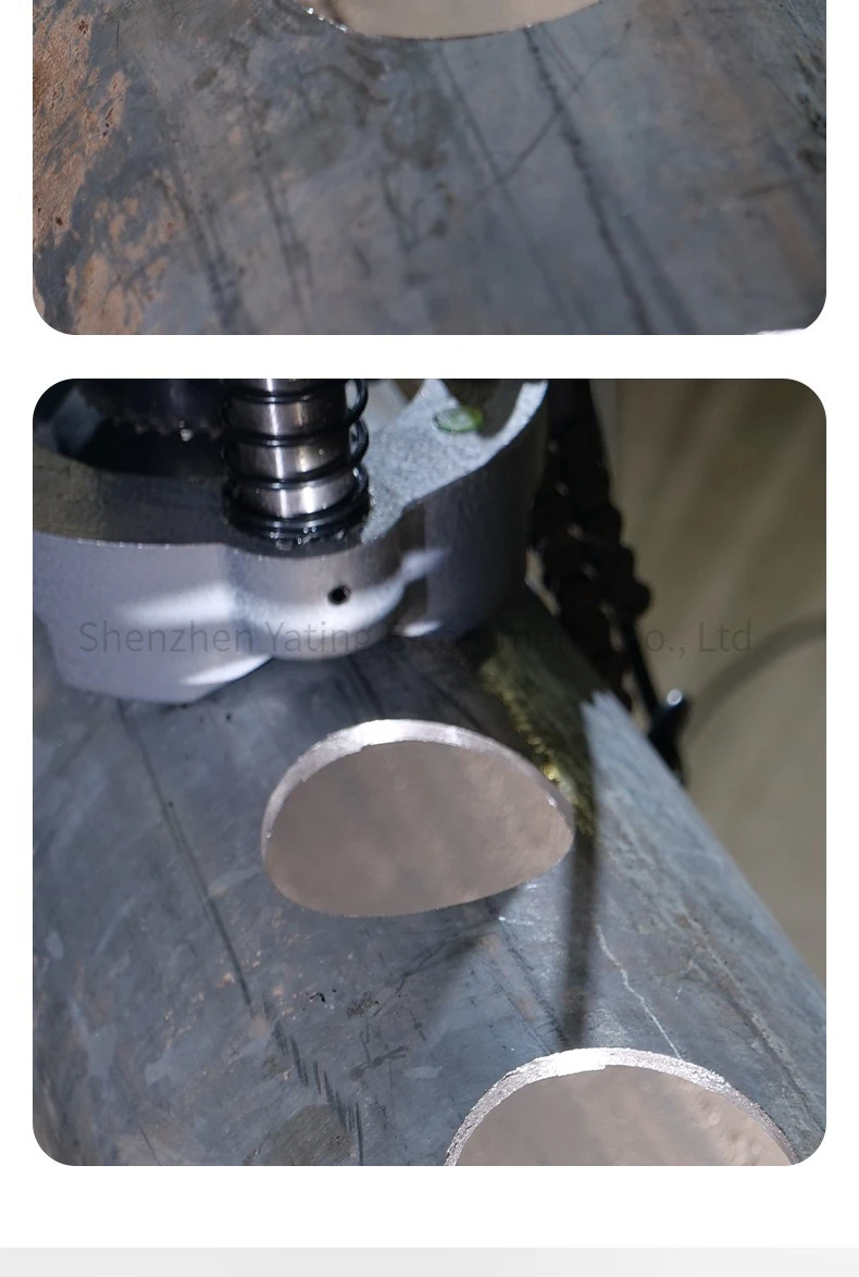 Special electric drilling machine for fire pipes, galvanized pipe drilling machi