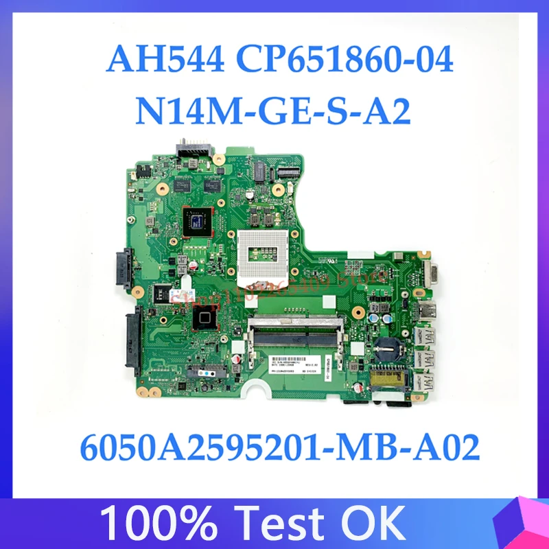 

Mainboard CP651860-04 1310A2595803 For Fujitsu AH544 Laptop Motherboard N14M-GE-S-A2 6050A2595201-MB-A02 DDR3 100%Full Tested OK