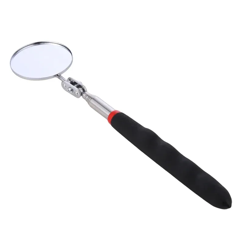360Â° Inspection Mirror LED Light Telescoping Mirrors Extend Mechanic Tools Inspection Mirror Telescopic Handle Repairing Tools