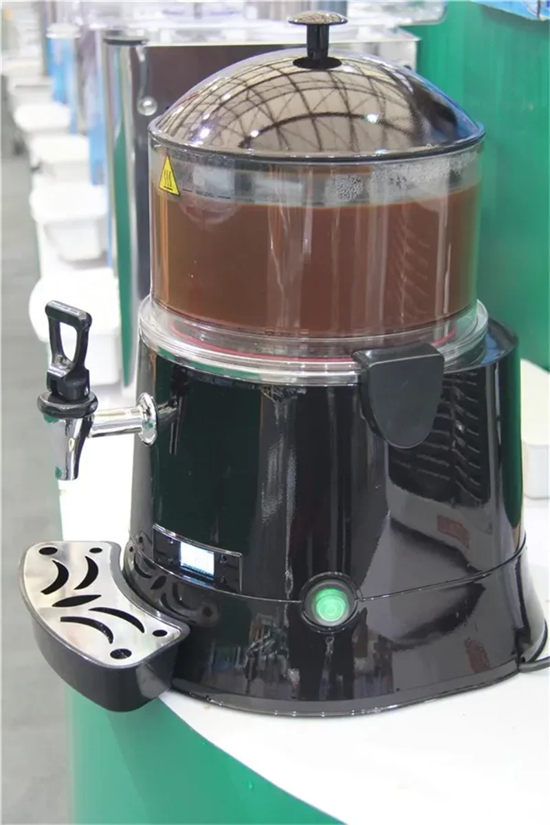 110V 220V 5L Hot Chocolate Warmer Machine Electric Hot Drink Milk Juice  Mixer Blender Coffee Milk Wine Tea Dispenser Machine