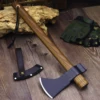 WPKOPYA American outdoor multi-purpose Sharp tactical axe, jungle chopping axe, camping beech axe 1