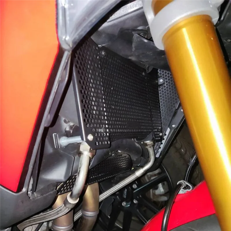 Insolito Radiatore Protezione Della Protezione Griglia di Copertura Per Ducati Multistrada V4 S V4S S Sport 2021-2023 Multistrad - immagine 6
