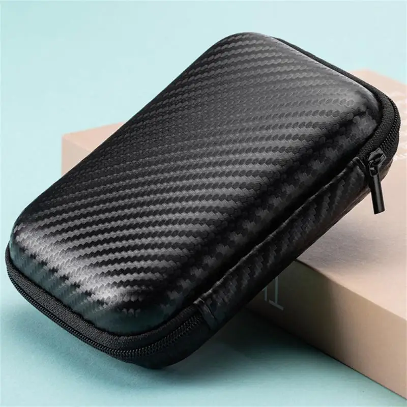 Mini Portable EVA Storage Bag Pouch Carrying Bag Zipper Earphone Case For Airpod Earphone/Phone/Charging Cable Accessories 1