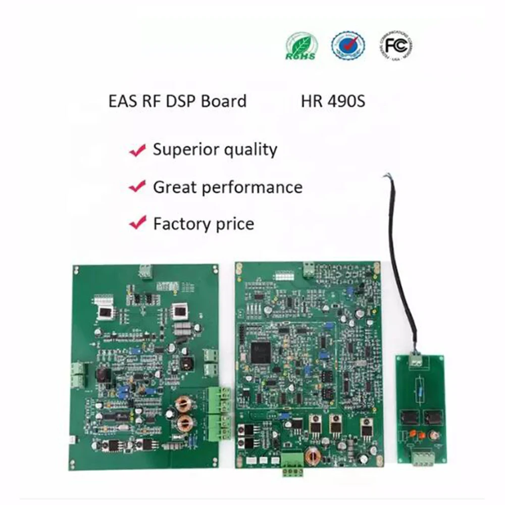 Wide Detection Distance 1.4-1.6M EAS RF Dsp Board for EAS Security Alarm System HR-490S