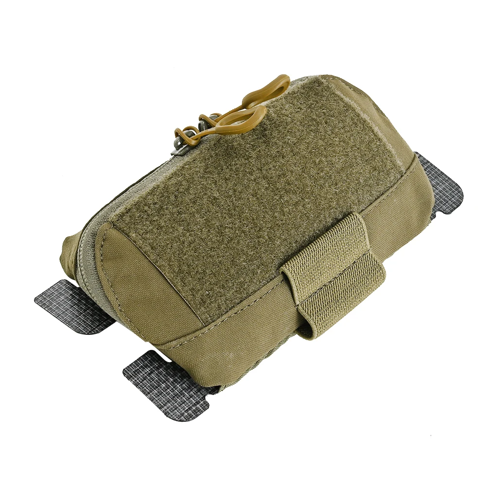 WYNEX Pochette Molle Tactique Trousse à Outils Utilitaire Poche Molle Supplémentaire Pour Sac à Dos Gilet Tactique Militaire Sacoche de Rangement Portable, Avec Panneau d'Insertion de Sangle Élastique