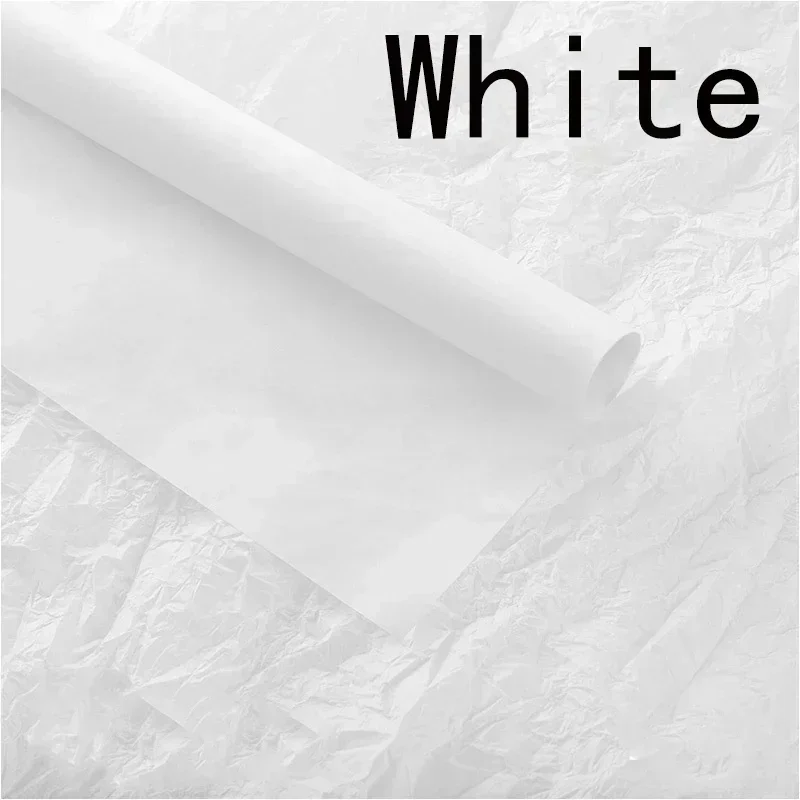 10Pcs 50*66cm Tissue Paper Flower Bouquet Wrapping For Florist Wedding Birthday Party Gift Packing Decor DIY Crafts