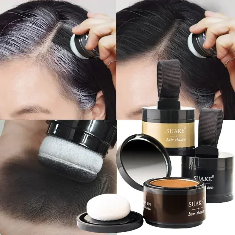 Unisex Hair Loss Product Hairline hair building powder Natural Cover 4g Hairline Shadow Makeup