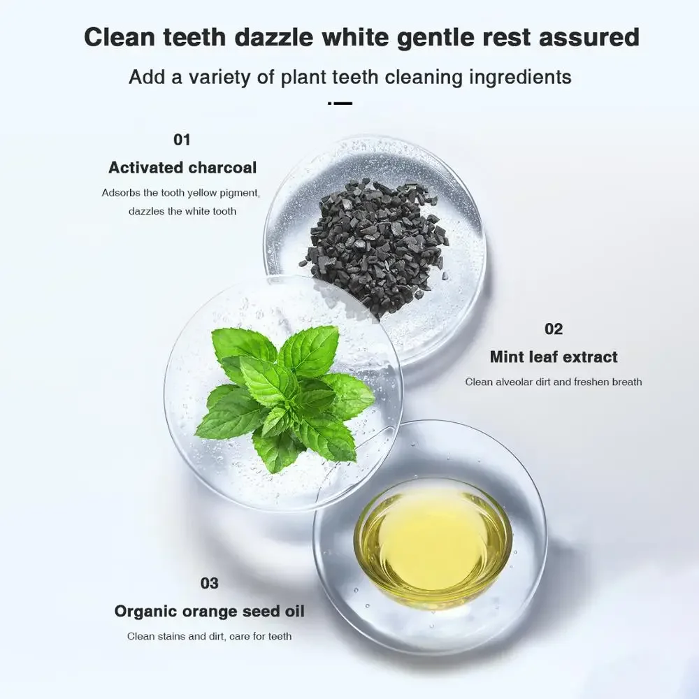 Teeth Whitening Powder 30g Teeth Whitening Oral Care Charcoal Powder