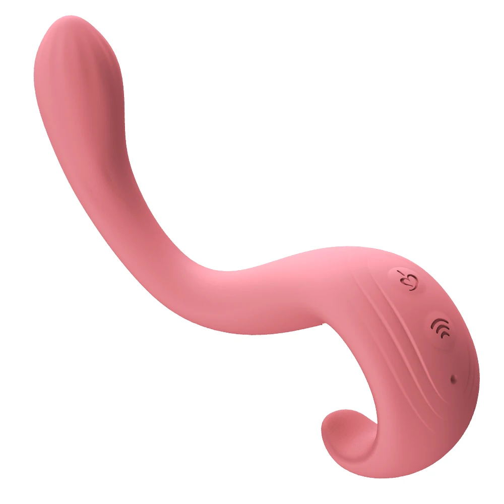 Vibrator Wand Sex Toys Adult Toys Finger Vibrators with 10 Powerful Vibrating Modes for Clitoral and Nipple Stimulation Rose Toy