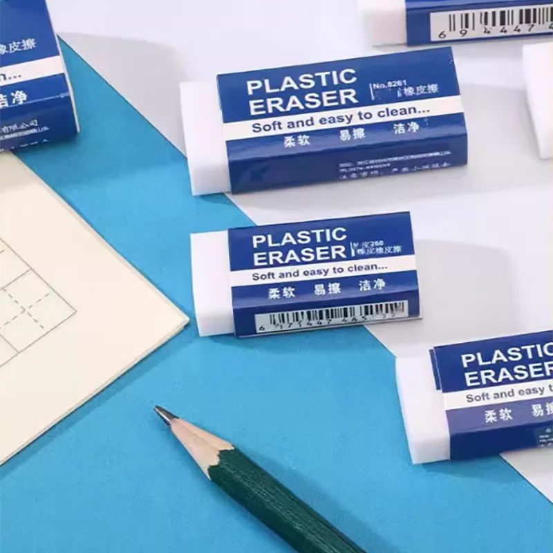 PVC erasers student drawing tools for school sketching painting art home office 10pcs